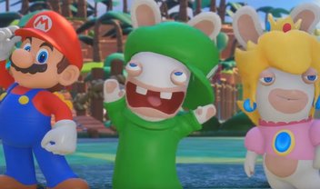 Novo trailer de Mario + Rabbids: Kingdom Battle mostra um “quase” Luigi