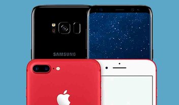 iPhone 7 vence Galaxy S8 em número de vendas no segundo trimestre