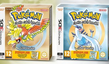 Pokémon Gold e Silver vão ganhar versões em caixinhas para o 3DS