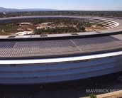 Falta pouco: confira como está a construção do novo campus da Apple [vídeo]