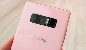 Poxa! Edição rosa do Galaxy Note 8 até existe, mas não deve chegar por aqui