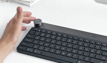 Teclado Logitech Craft inova e traz botão criativo inteligente