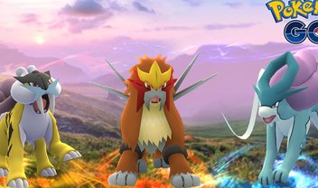 Soltaram os cães! Suicune, Raikou e Entei chegam hoje a Pokémon GO