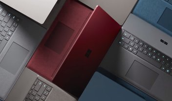 Surface Laptop com Core i7 também tem suporte a várias cores