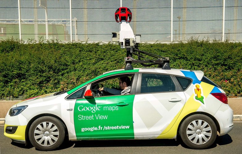 Carro do Google Street View