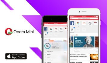 Opera Mini ganha tapa no visual e novidades para o lançamento do iPhone 8