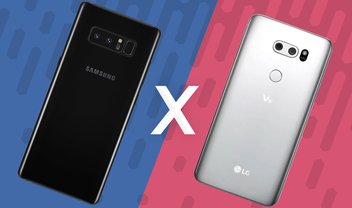 Comparativo: Samsung Galaxy Note 8 vs. LG V30 [Vídeo]