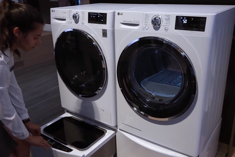 Máquina de lavar roupas LG