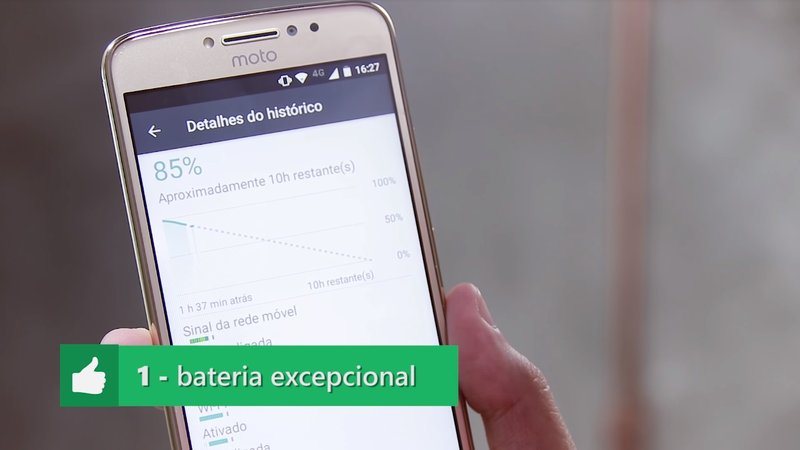 Energia do Moto E4 Plus