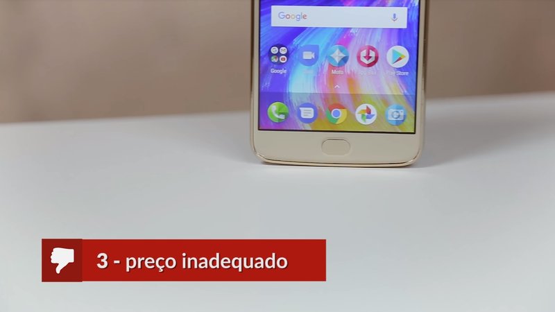 Parte de baixo do Moto E4 Plus