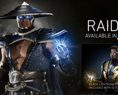 Injustice 2: Raiden tem gameplay revelado e terá skin de Raio Negro, da DC