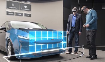 Ford já usa realidade aumentada da Microsoft para modelar carros