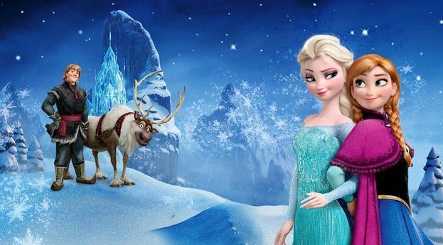 Elsa e Anna do filme Frozen