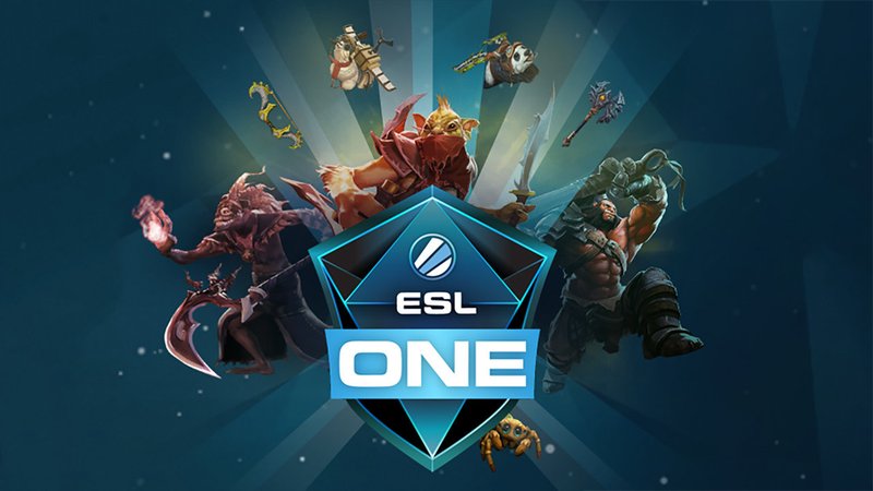 ESL, campeonato, Dota, jogo