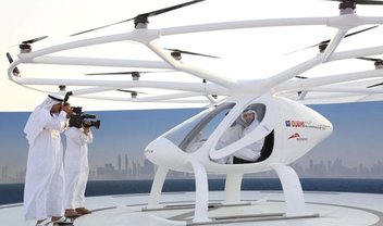 Dubai testa primeiro drone para serviço de “táxi aéreo sem piloto”