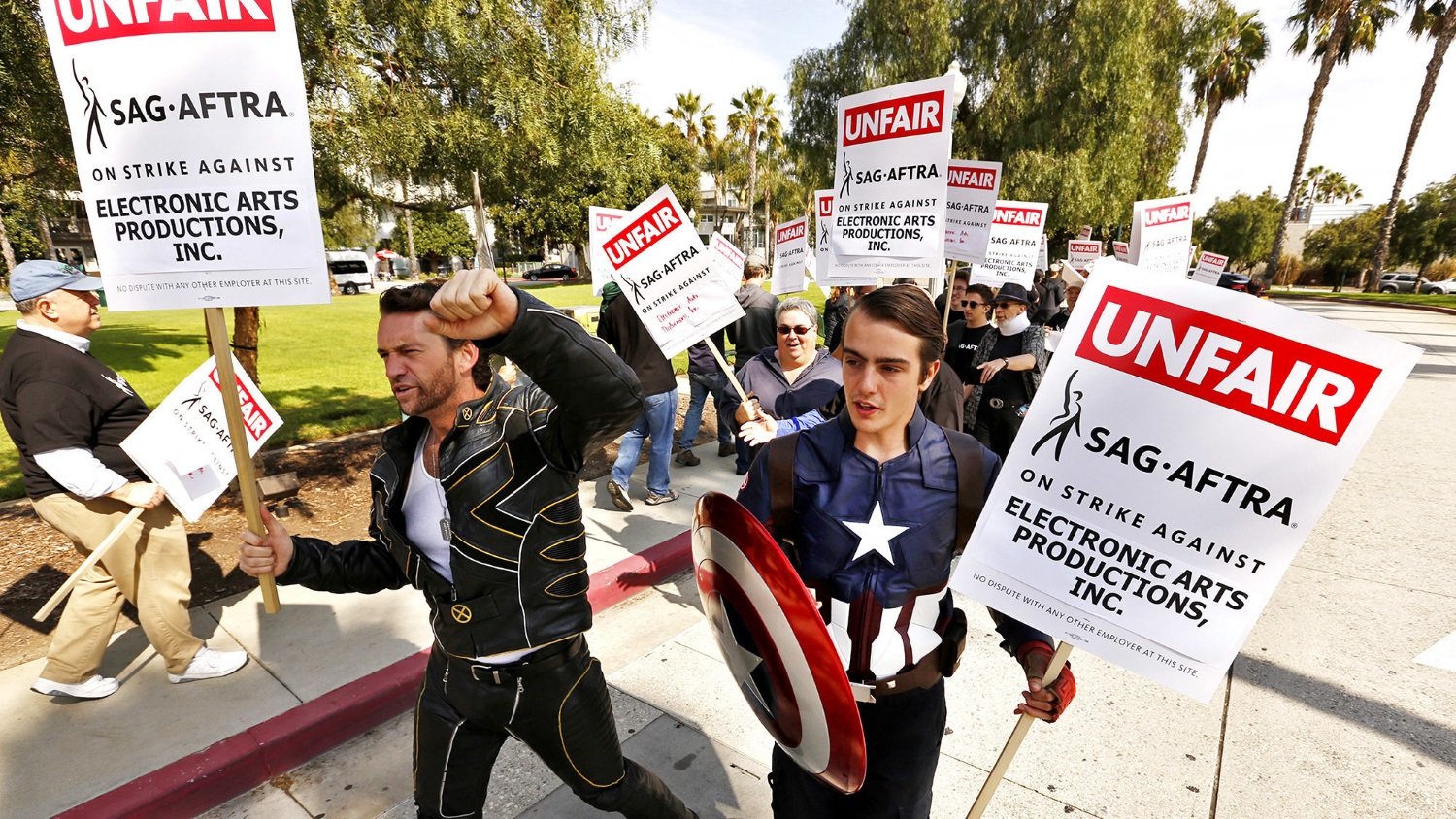 Protesto do SAG-AFTRA