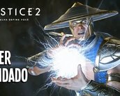 Raiden, o Deus do Trovão de Mortal Kombat, chega hoje em Injustice 2