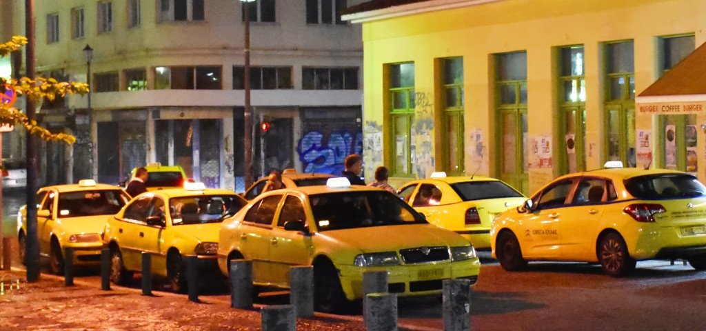 táxi taxistas grécia