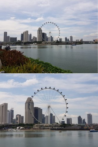 comparação fotos note 8