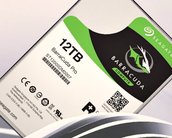 Seagate apresenta novos HDs de 12 TB para arquivos como vídeos 4K