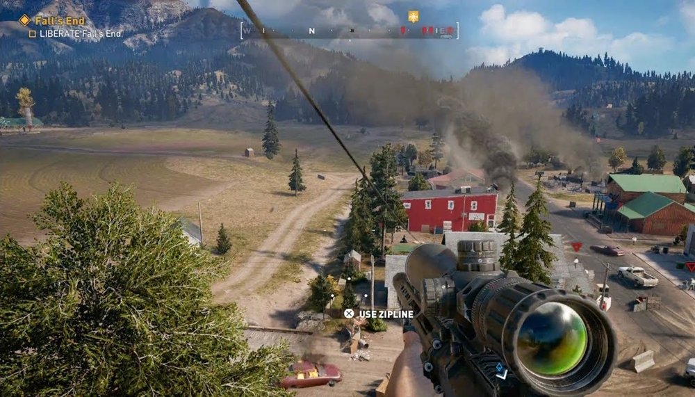 Far Cry 5 sniper rifle