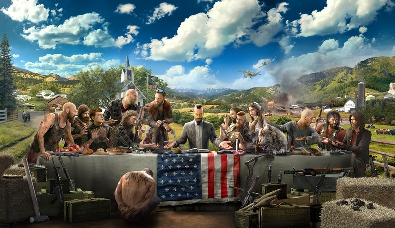 Far Cry 5 vilões inimigos