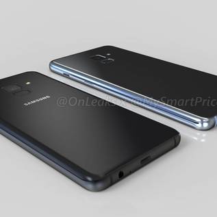 Imagem de Versões 2018 de Galaxy A5 e Galaxy A7 aparecem novamente em belas imagens