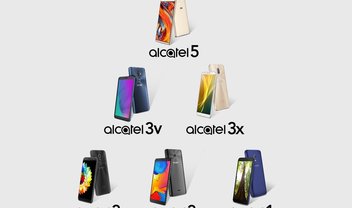 Vazam imagens de 6 novos smartphones da Alcatel; confira