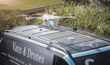 Mercedes-Benz está usando drones para ajudar em entregas de itens na Suíça