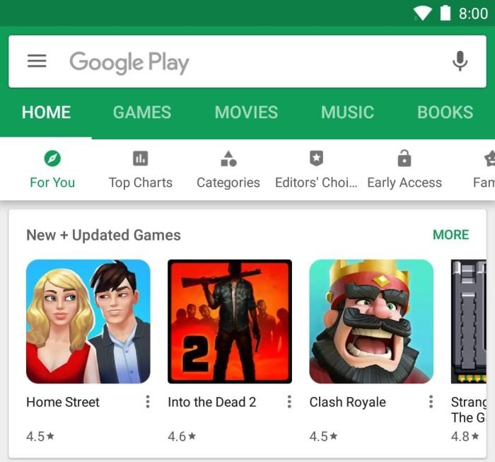 Google Play Store ganha novo visual com Material Design atualizado –  Tecnoblog