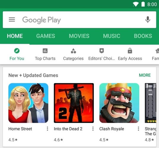 play store