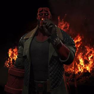 Imagem de Hellboy detona tudo e todos em novo trailer de Injustice 2