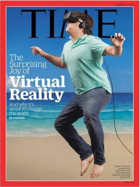 Uma capa da revista TIME.
