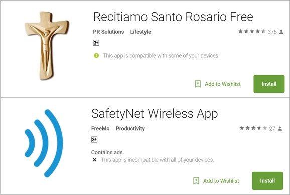 Apps Android com Malware