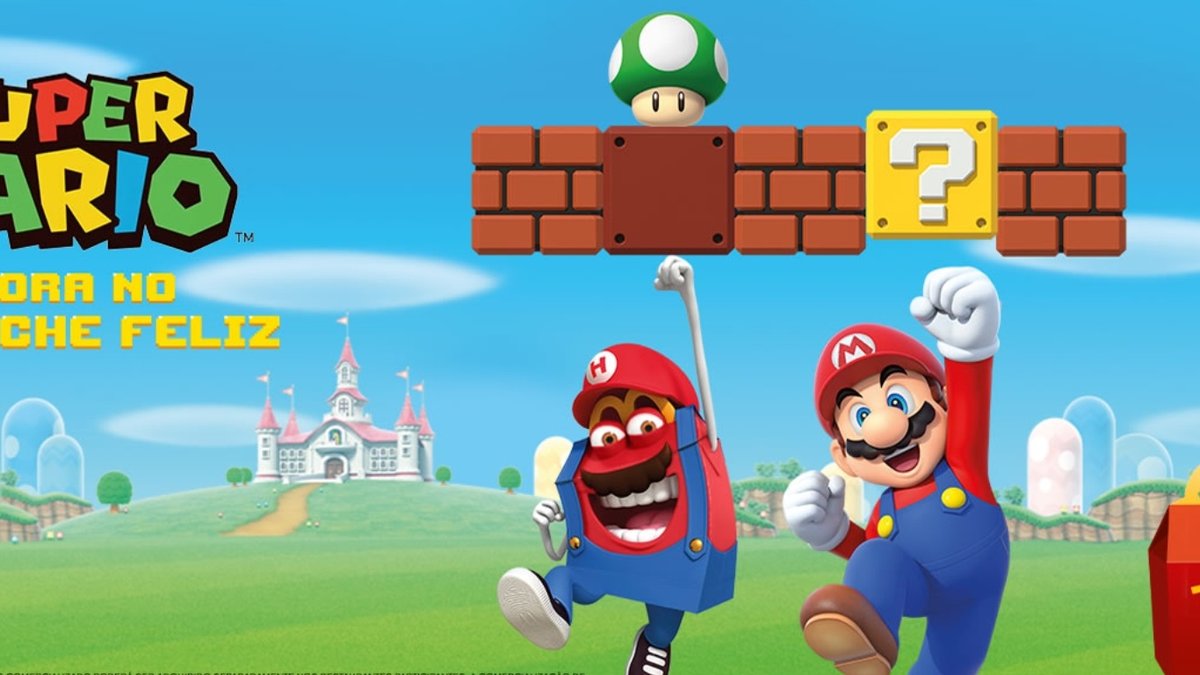 McLanche Feliz traz personagens de 'Super Mario Bros: O Filme