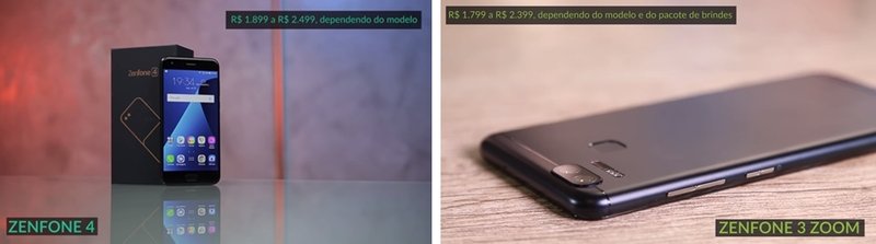 Zenfone 4 vs. Zenfone 3 Zoom