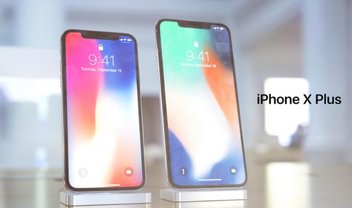 Conceito imagina iPhone X Plus gigantesco com 6,7 polegadas