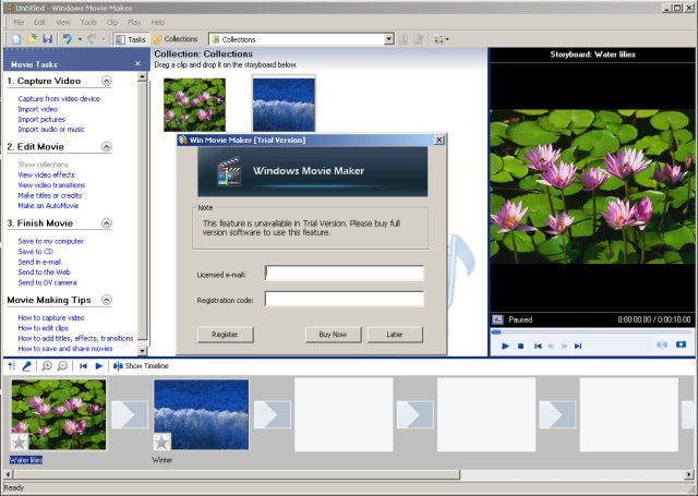 windows movie maker