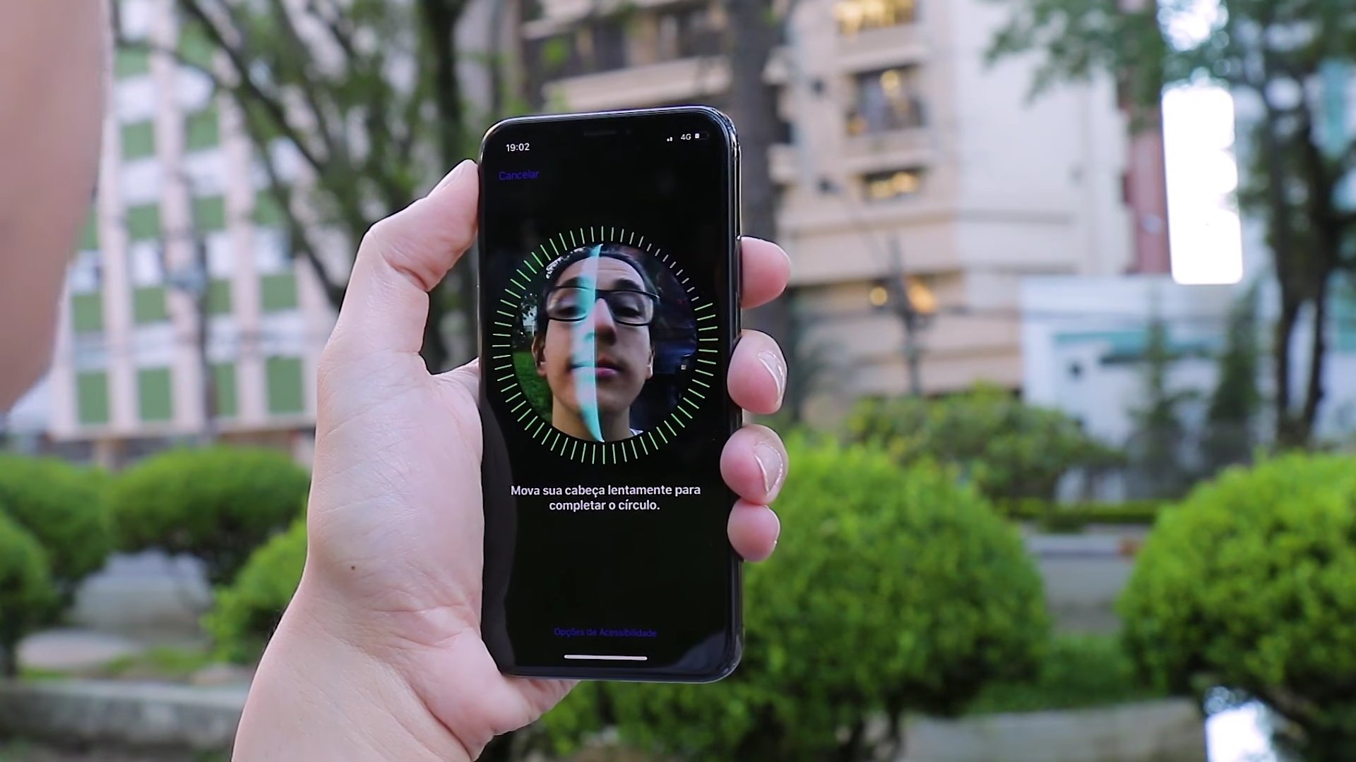 Face ID no iPhone X