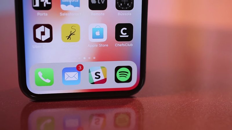 Tela do iPhone X