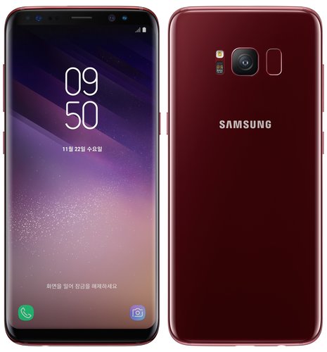 Galaxy S8 Vermelho Burgundy