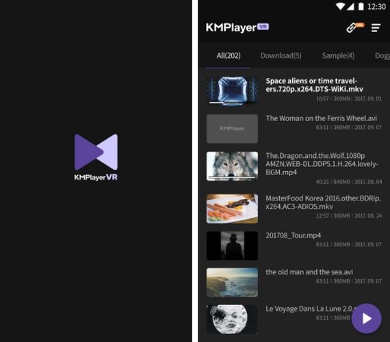 KMPlayer VR