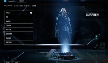 Star Wars Battlefront II esconde menu para customizar personagens