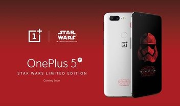 Esta edição limitada do OnePlus 5T é o sonho dos fãs de Star Wars