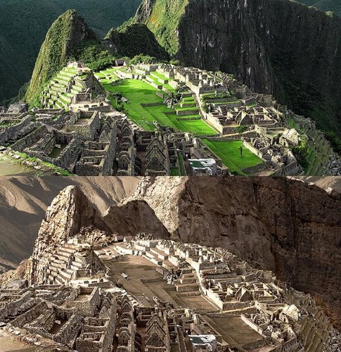 Machu Picchu, no Peru