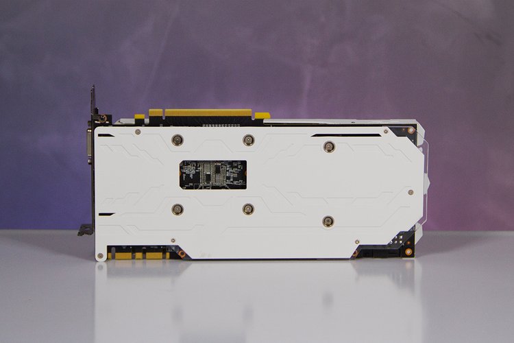 Backplate GALAX GTX 1070 Ti