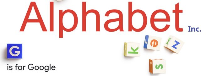 A logo da Alphabet.