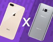 Comparativo: iPhone 8 Plus vs. Galaxy S8+ [vídeo]