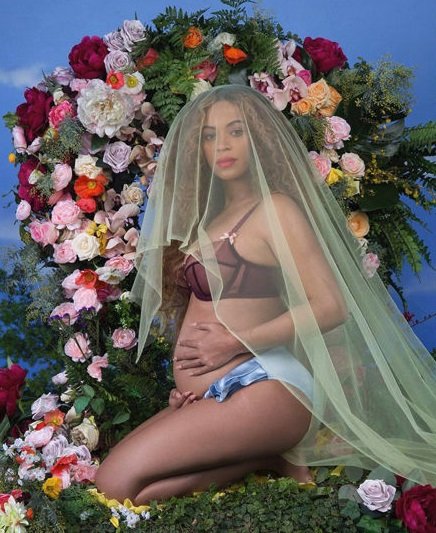 Beyoncé grávida.