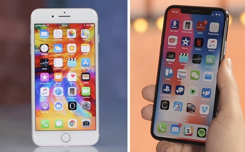 iPhone 8 Plus vs. iPhone X